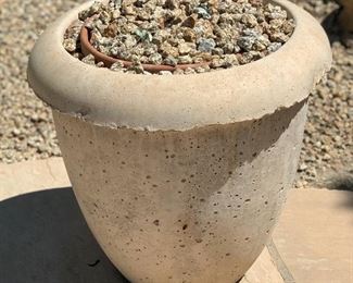 #2 Sm Outdoor Concrete Pot 20in H x 20in Diameter 19547