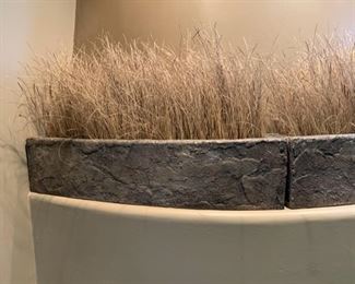 3 Piece Curved Mantle Planter/Decor 6x27x6in HxWxD 19522
