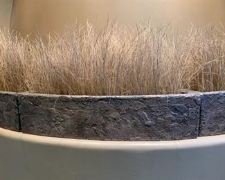 3 Piece Curved Mantle Planter/Decor 6x27x6in HxWxD 19522