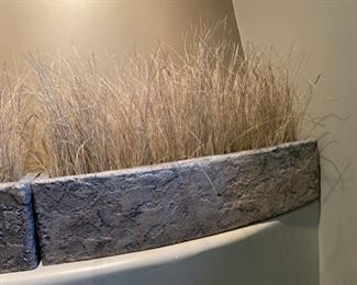 3 Piece Curved Mantle Planter/Decor 6x27x6in HxWxD 19522