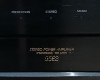 Sony ES 55ES Stereo Power Amplifier TA-N55ES 6x18x13in HxWxD 19516