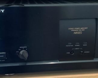 Sony ES N80ES Stereo Power Amp Amplifier TA-N80ES 7x18x16in HxWxD 19513