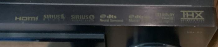 Pioneer Elite VSX-53 7.1 Channel Home Theater Receiver 7x17x17in HxWxD 19512