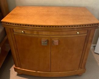 2pc Nightstands Hickory White Genesis Collection Neo Classical PAIR 24x28x18 HxWxD GD103