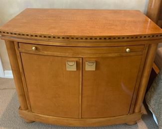 2pc Nightstands Hickory White Genesis Collection Neo Classical PAIR 24x28x18 HxWxD GD103