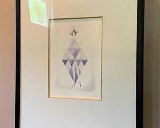 #4 Art Deco Elysee print 28x24x2in HxWxD 19511