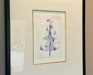 #2 Art Deco Elysee print 28x24x2in HxWxD 19509
