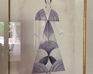 #1 Art Deco Elysee print 28x24x2in HxWxD 19508