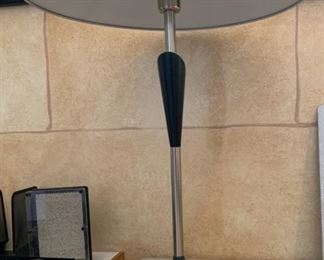 Contemporary Polished Chrome Table Lamp 28 x 21 19664