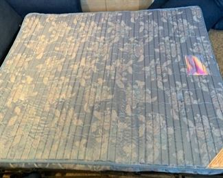 Denim Sleeper Sofa Queen 28x86x37in HxWxD 19660