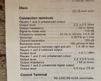 Pioneer Profesional CD Autochanger CAC-V3200 CD Changer 19688