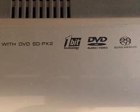 Sharp Sd-px2 1-bit Digital Receiver With Dvd Player No Mount 19696