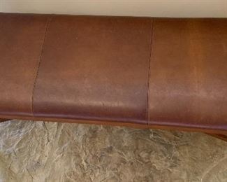Leather top Bench	19x51x18.5in	HxWxD