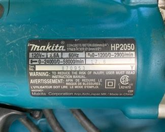 Makita Hammer Drill HP2050	