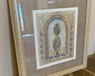 Tree/Plant in Window Framed Art	36x32x1in	HxWxD