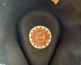 Harley Davidson Cowboy Hat Wool	Med	