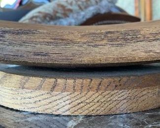 Rustic Wood Centerpiece Bowl	5x34x8in	HxWxD
