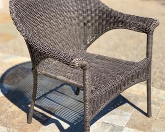 4pc All Weather Patio Chairs	34x29x28	HxWxD
