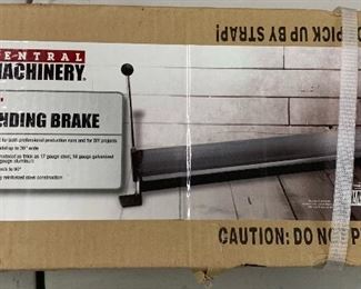 Central Machinery 30in Bending Brake	