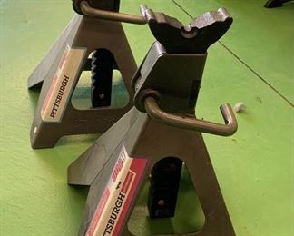 2pc Pittsburgh 6 Ton Jack Stands 38847		
