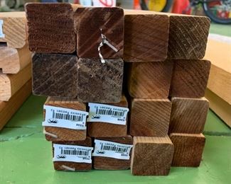 16pc 8ft Deck rail Wood lumber	8ft  1.25in x 1.25in	