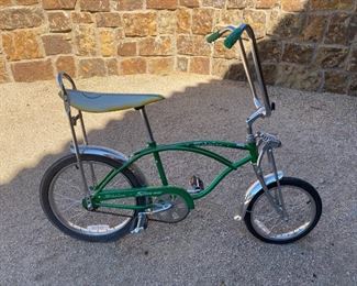 2007 SCHWINN STINGRAY BICYCLE GREEN ORIGINAL REPRODUCTION