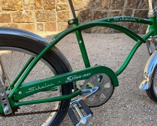 2007 SCHWINN STINGRAY BICYCLE GREEN ORIGINAL REPRODUCTION
