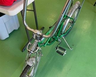 2007 SCHWINN STINGRAY BICYCLE GREEN ORIGINAL REPRODUCTION