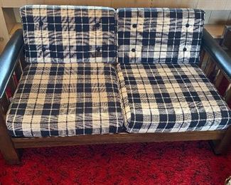 retro love seat 