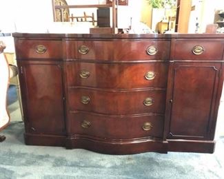 002 Vtg Drexel Buffet Sideboard