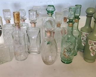 Decanters Liquor Bottles