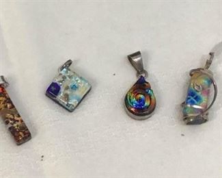 Glass Jewelry Pendants