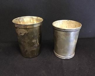 Leonard Silver Plate Mint Julep Cup 