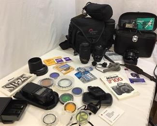 Nikon Flashes, Filters 