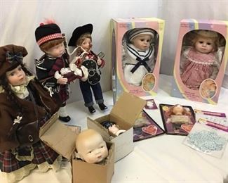 Vtg Doll Collection 