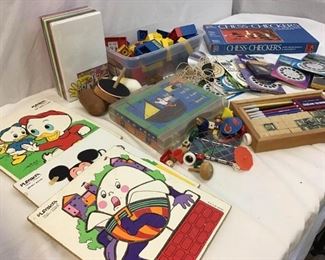 Vtg Learning Toys Games