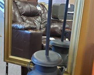 Vtg Mirror Lamp