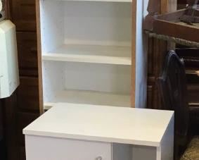 White Shelving Cart