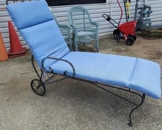 Wrought Iron Lounge Chair