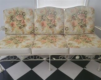 Wrought Iron Sofa