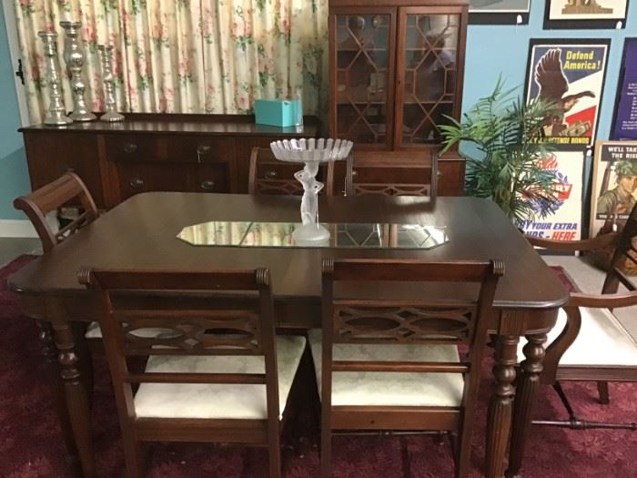Dining Room Set with Sideboard China Cabinet