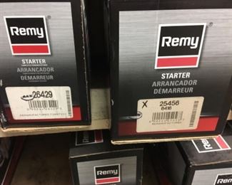 Starters. Alternators. THINK OF THE CORE VALUE ALONE——these will go fast