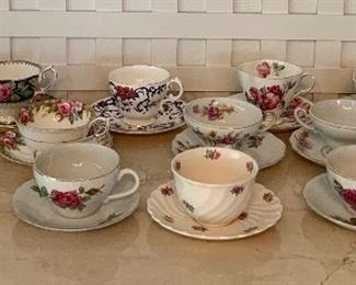 Item 370:  We have lots of tea cups! These are $5 per set!