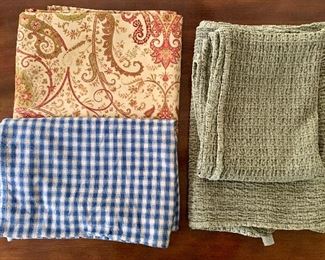 Item 378:  (3) Tablecloths:  $14