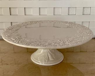 Item 31:  William Sonoma cake stand - 14" x 5":  $45