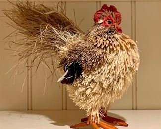 Item 374:  Decorative chicken - 8":  $14
