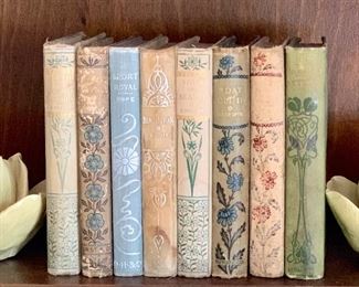 Item 279:  Lot of (8) books:  $85