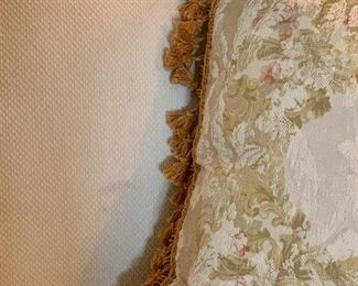 smudge of something here on back of sofa