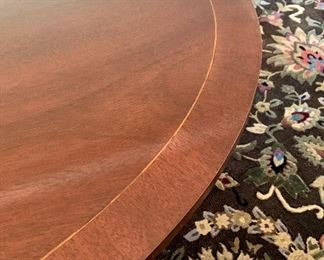 detail of banded inlay