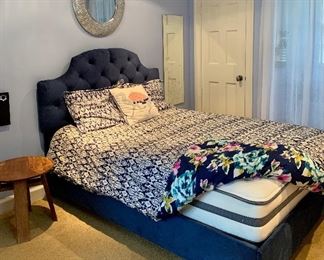 Item 100:  BED IS SOLD -                                                                        Item 472:  Reversible comforter & (2) shams:  $24